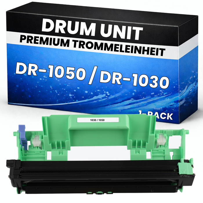 2 x Trommel DR-1050 / DR-1030 für Brother kompatibel Drum DR1050 DR1030 Premium DCP-1510/1512/1610W/1612W HL-1110/1112/1210W/1212W MFC-1810 M115FW/115W