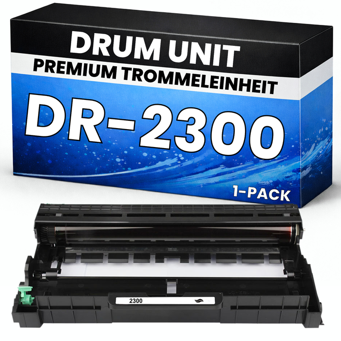 2 x Trommel DR-2300 für Brother kompatibel Laser Drum DR2300 Premium Alternative DCP-L2500D/2520DW/2540DN/2540DW HL-L2300D/2340DW/2360DN