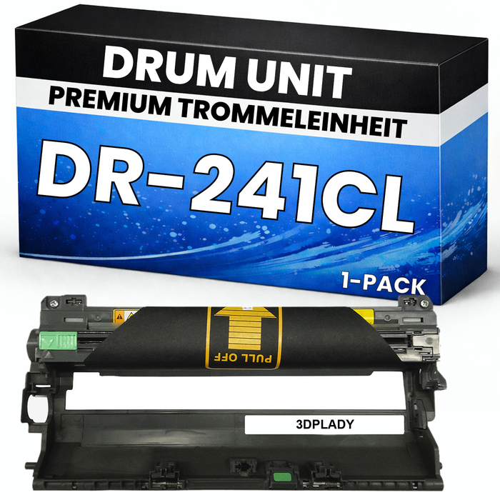 2 x Trommel DR-241CL hochwertige Brother alternative Laser Drum DR241CL Premium für Brother HL-3140CW, HL-3142CW, HL-3150CDW, HL-3150CDN