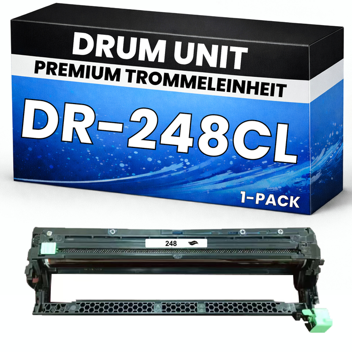 2 x Trommel DR-248CL für Brother kompatibel Laser Drum DR248CL Premium Alternative HL-L3215cw/3220cw/3220cwe/3240cdw/8230cdw/8240cdw