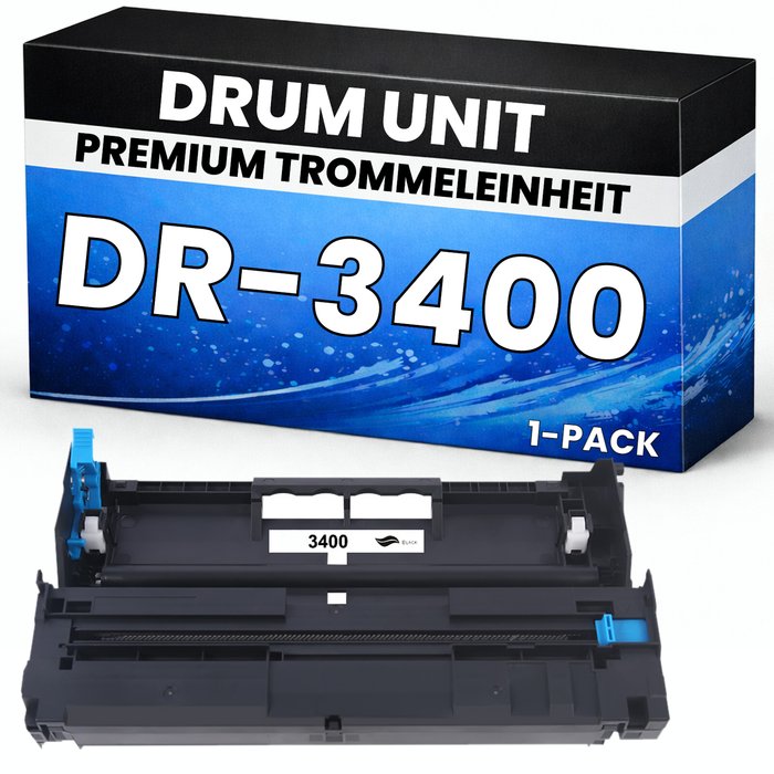 2 x Trommel DR-3400 für Brother kompatibel Laser Drum DR3400 Premium Alternative DCP-L5500DN/6600DW/6900DWT HL-L5000D/5100DN/5100DNT/5200DW