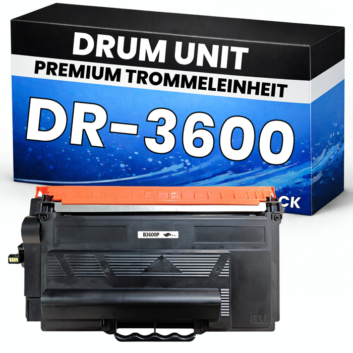 2 x Trommel DR-3600 hochwertige Brother alternative Laser Drum DR3600 Premium für HL-L5210DN/5210DW/5215DN/6210DW/6410DN/6415DN DCP-L5510DW MFC-EX910