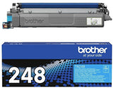 Brother TN248C / Cyan / Original Toner / TN-248C / 1.000 S. neu