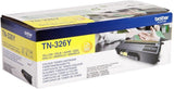 Brother TN-326Y / Gelb / Original BROTHER Laserdrucker Toner TN 326Y