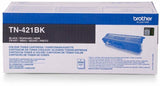 Brother TN-421BK Tonerkartusche – Schwarz / Toner TN421 BK Black