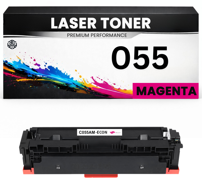 2 x Toner Cartridge 055 Magenta für Canon 3014C002 Premium Alternative Günstig imageCLASS MF742Cdw/744Cdw/746Cdw/746Cx/745CDW/741CDW/743Cdw MF744Cdw