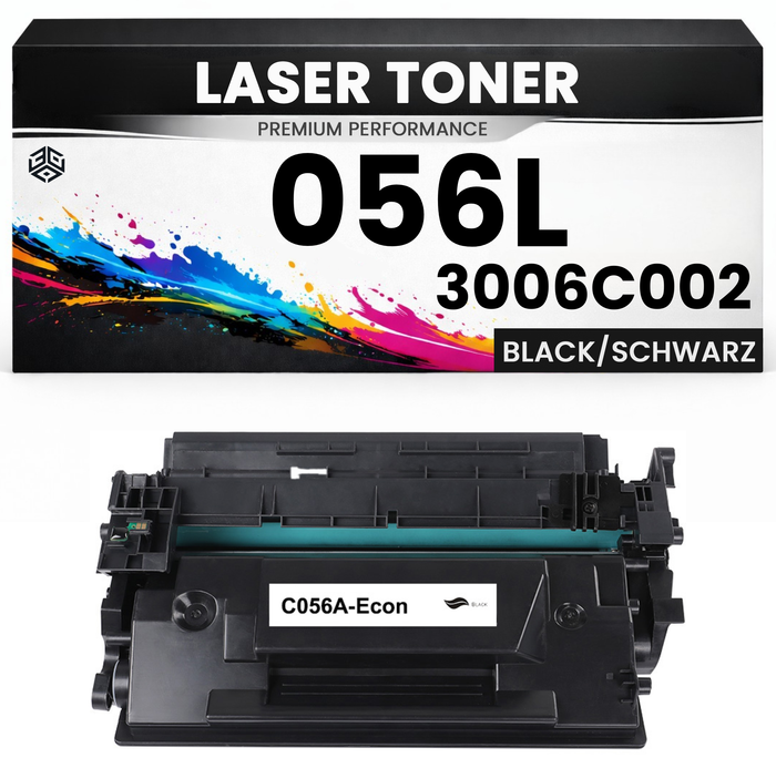 Toner kompatibel für Canon Cartridge 056L / 3006C002 i-SENSYS LBP325dn/LBP325X/i-SENSYS MF543dw/MF543X/MF542X in Schwarz