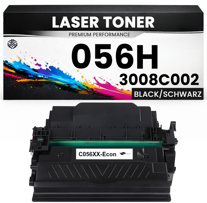 Toner kompatibel für Canon Cartridge 056H / 3008C002 i-SENSYS LBP325dn/LBP325X/i-SENSYS MF543dw/MF543X/MF542X in Schwarz