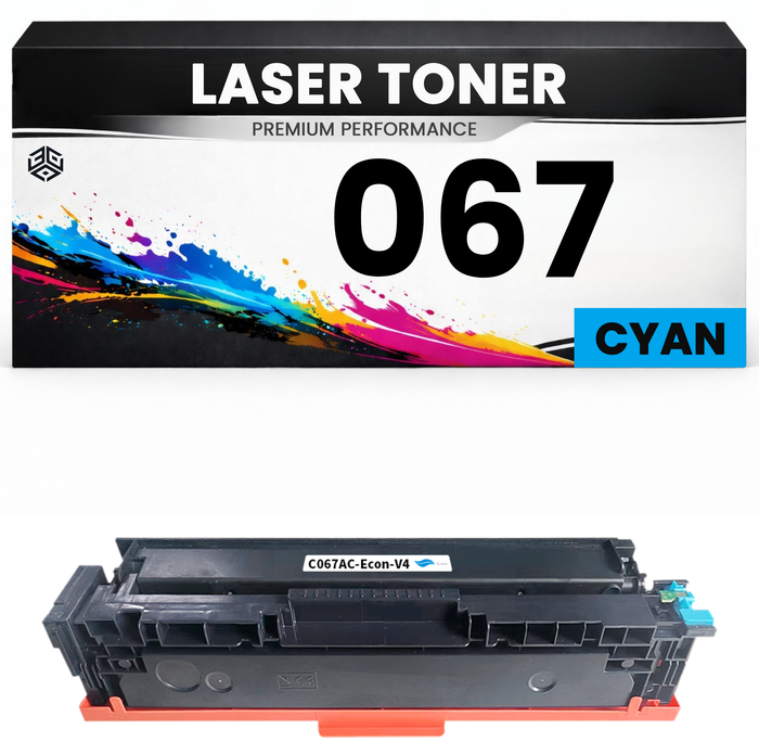 Toner kompatibel für Canon Cartridge 067 Cyan imageClass LBP633Cdw LBP632Cdw LBP631Cw MF651Cw MF653Cdw MF654Cdw MF655Cdw MF656Cdw in Cyan