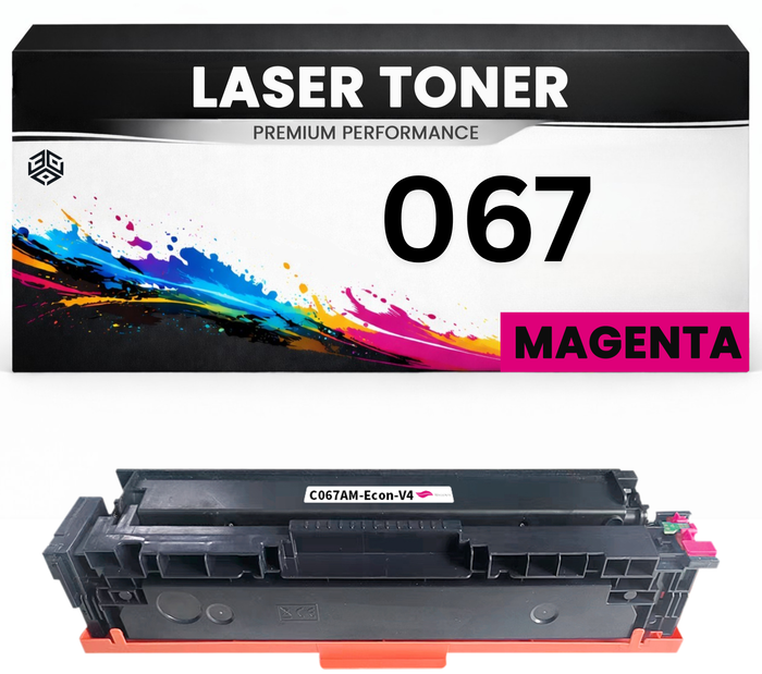 2 x Toner Cartridge 067 Magenta für Canon kompatibel 67 Premium Alternative imageClass LBP633Cdw/632Cdw/631Cw MF651Cw/653Cdw/654Cdw/655Cdw LBP632Cdw