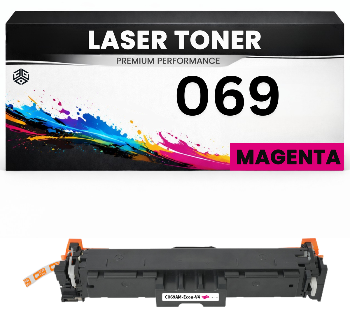 2 x Toner Cartridge 069 Magenta für Canon Drucker Premium imageCLASS LBP673Cdw/674Cdw/674Cx MF752Cdw/753Cdw/751Cdw/754Cdw/755Cdw LBP674Cdw