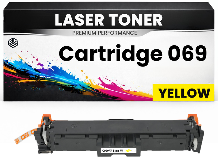 Toner kompatibel für Canon Cartridge 069 Yellow imageCLASS LBP673Cdw/LBP674Cx/LBP674Cdw/MF752Cdw/MF753Cdw/MF751Cdw/MF754Cdw/MF755Cdw/MF756Cx in Gelb