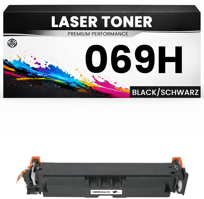 Toner kompatibel für Canon Cartridge 069H Black imageCLASS LBP673Cdw/LBP674Cx/LBP674Cdw/MF752Cdw/MF753Cdw/MF751Cdw/MF754Cdw/MF755Cdw/MF756Cx in Schwarz