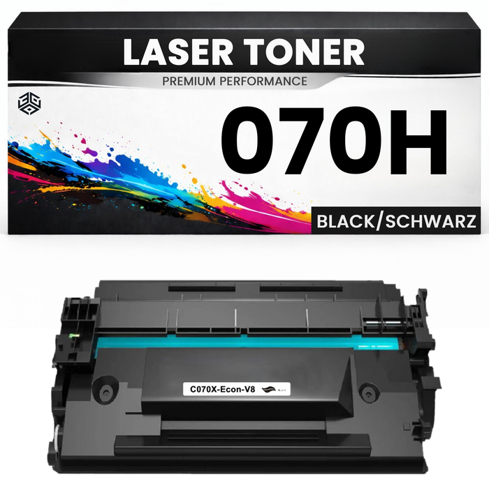 Toner kompatibel für Canon Cartridge 070H imageClass MF467dw MF465dw MF463dw MF462dw MF461dw LBP247dw LBP246dw LBP244dw LBP243dw LBP241dw in Schwarz