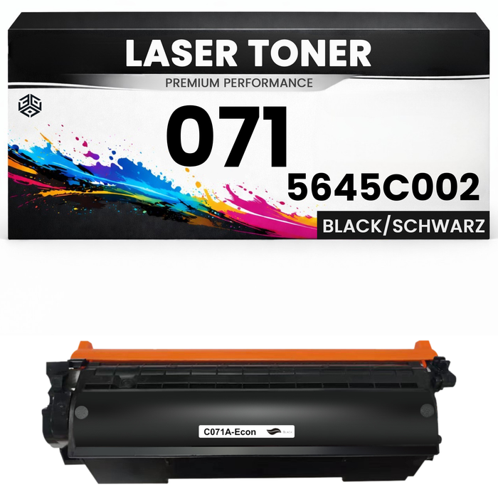 Toner kompatibel für Canon Cartridge 071 / 5645C002 i-SENSYS LBP122dw i-SENSYS MF272dw/MF275dw in Schwarz