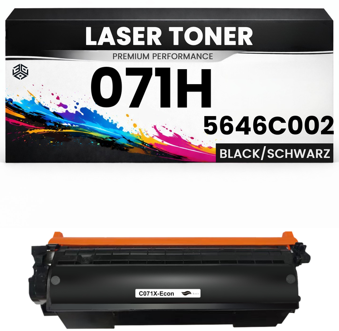Toner kompatibel für Canon Cartridge 071H / 5646C002 i-SENSYS LBP122dw i-SENSYS MF272dw/MF275dw in Schwarz