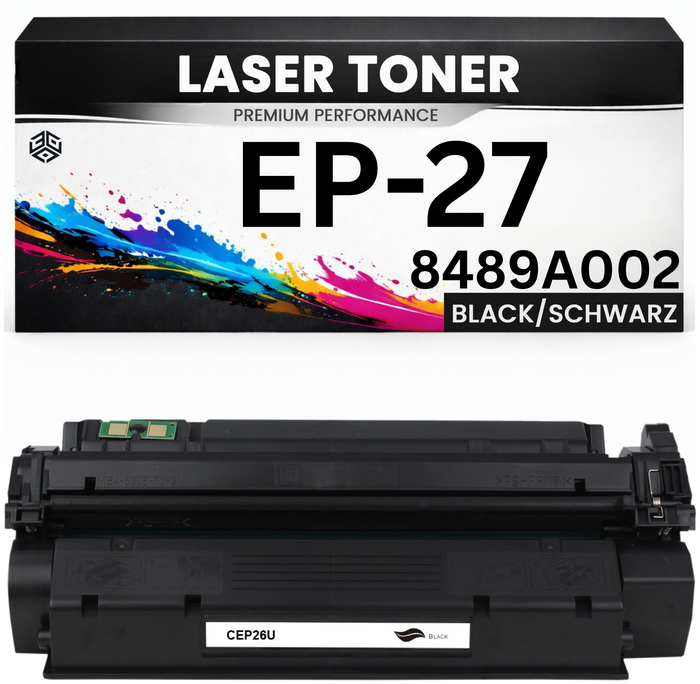 Toner kompatibel für Canon EP27 / X25 / 8489A002 LBP3200/LBP3210 MF3110/MF3112/MF3220/MF3222/MF5630/MF5650 i-SENSYS MF3110/MF5500/MF3240/MF5530/MF5550/MF5730/MF5750/MF5770 in Schwarz
