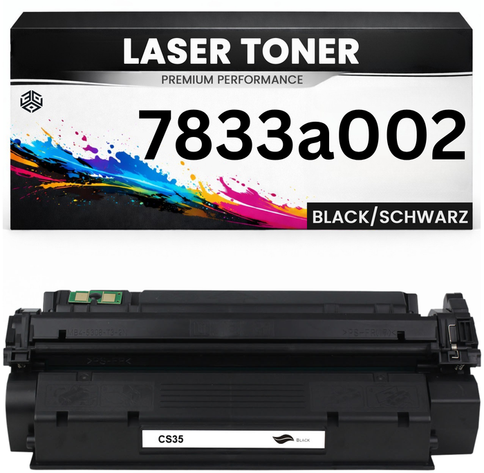 2 x Toner Cartridge T / 7833A002 für Canon Schwarz Premium wie Original PC-D320/340 Fax-L380/390 Laser Class PC310 310 510 FAXPHONE L170/400