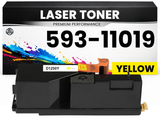 Toner 593-11019 Gelb für Dell  59311019 Premium Alternative Günstig für Dell 1250c, 1350cnw, 1355cn, 1355cnw, C1760nw, C1765nf, C1765nfw