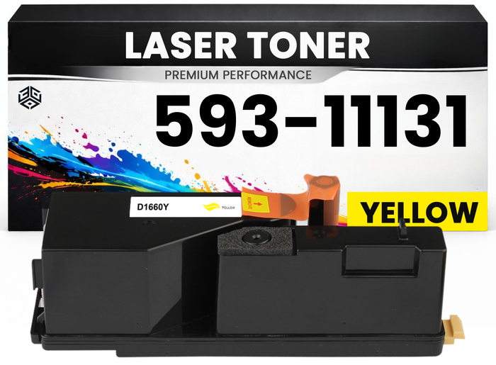 Toner kits kompatibel für Dell 593-11131 C1660W in Gelb