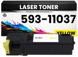 Toner 593-11037 Gelb für Dell  59311037 Premium Alternative Günstig für Dell 2150, 2155, 2150cdn, 2150cn, 2155cdn