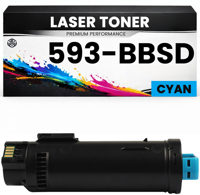Toner kits kompatibel für Dell 593-BBSD H625cdw/H825cdw/S2825cdn in Cyan