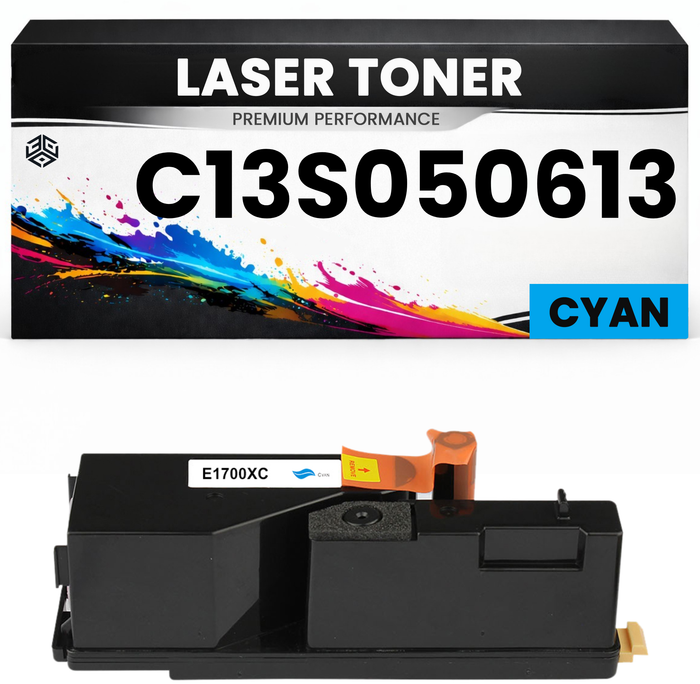 Toner kits kompatibel für Epson C13S050613 AcuLaser C1700/C1750/CX17 series in Cyan