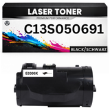 XXL Toner kit C13S050691 für Epson hochwertig Schwarz Premium Alternative WorkForce AL-M300D/300DT/300DTN AL-MX300DN/300DN Series/300DNF/300DNF