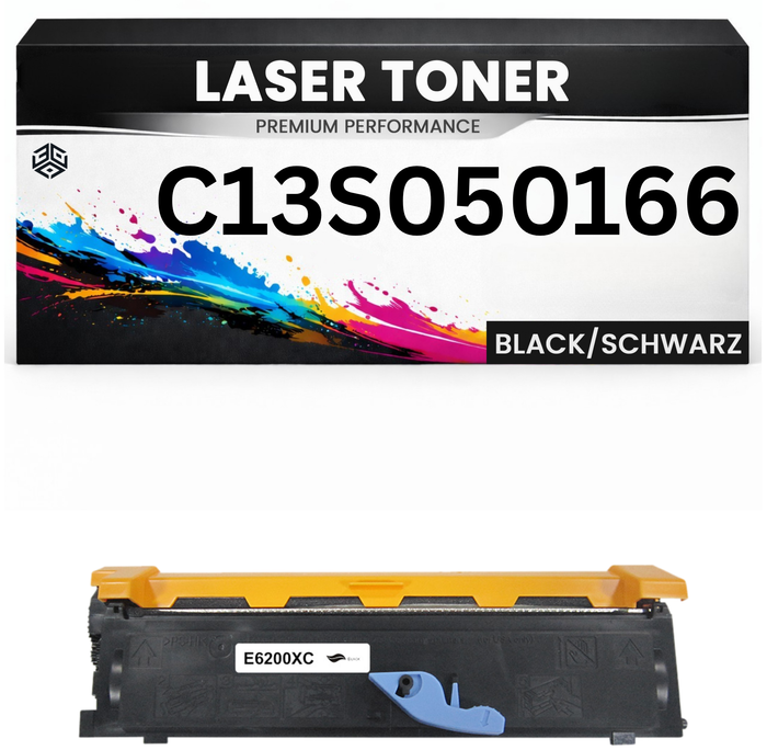 XXL Toner kompatibel für Epson C13S050166 EPL-6200/6200L/6200N in Schwarz