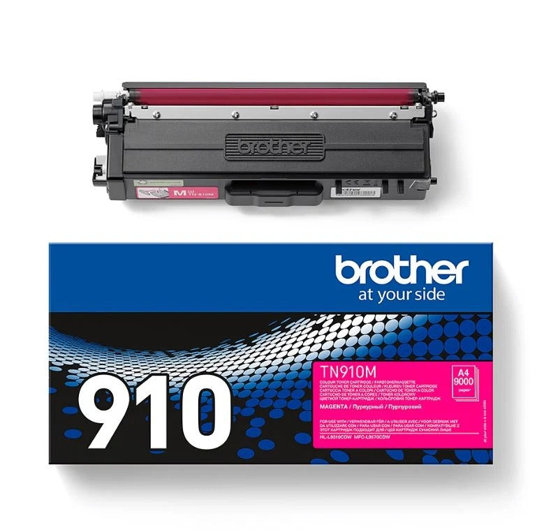 Original Brother TN-910M Toner Magenta für HL-L9310CDW MFC-L9570CDW (9.000 Seiten)