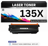XXL Toner 135X für HP kompatibel Schwarz W1350X (nicht HP+) Tonerkartusche LaserJet M209dw/209dwn/234dw/234dwn/234sdn/234sdw MFP M209dwn
