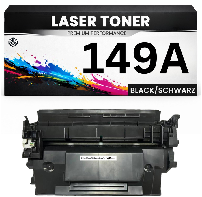 2 x Toner 149A für HP kompatibel Schwarz W1490A Tonerkartusche 2900 S. für HP LaserJet Pro 4002d, 4002dn, 4002dw, 4102dw, 4102fdn, 4102fdw