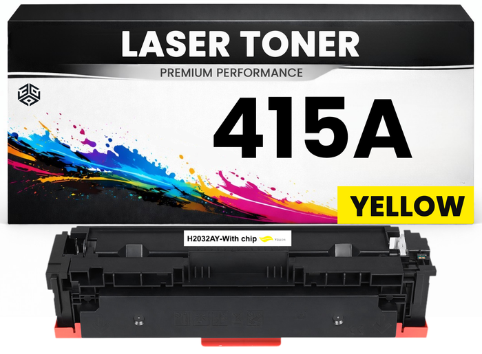 Toner kompatibel für HP W2032A(415A) Color LaserJet M454 M454dn/M454dw.HP Color LaserJet Pro MFP M479 M479dw/M479dn/M479fdw. in Gelb