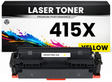 XXL Toner 415X Gelb für HP kompatibel W2032X Premium Alternative Günstig Color LaserJet M454/454dn/454dw/479dw/479/479dn/479fdw Pro MFP M454dn