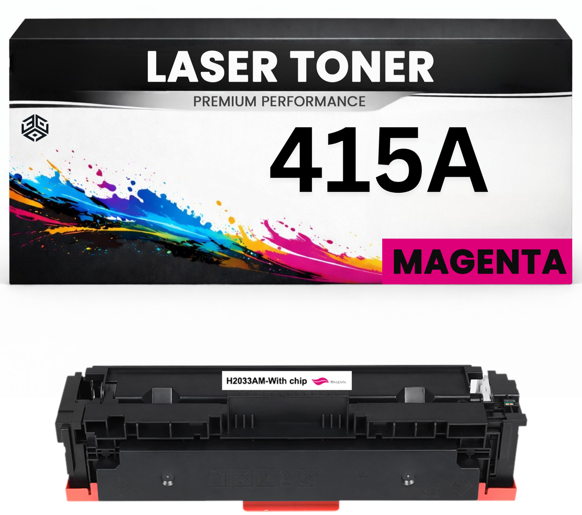Toner 415A Magenta für HP kompatibel W2033A Premium Alternative Günstig Color LaserJet M454/454dn/454dw/479/479dn/479dw/479fdw Pro MFP M454dn