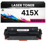 XXL Toner 415X Magenta für HP kompatibel W2033X Premium Alternative Günstig Color LaserJet M454/454dn/454dw/479dw/479/479dn/479fdw Pro MFP M454dn