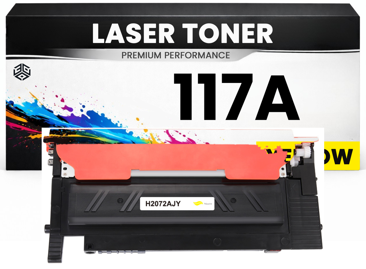 Toner kompatibel für HP W2072A(117A) color Laser 150;HP color Laser MFP 178series;HP color Laser MFP 179series in Gelb