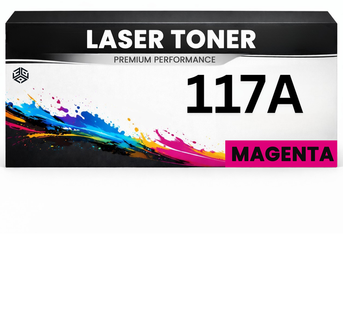 2 x Toner 117A M Magenta für HP kompatibel  W2073A Premium Alternative Günstig für HP Color Laser 150A, 150nw, MFP178nw, MFP178nwg, MFP179fnw