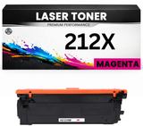 XXL Toner 212X Magenta für HP kompatibel W2123X Premium Alternative Günstig Color LaserJet Enterprise M554dn/555dn/555x Colour Flow MFP M578