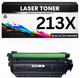 XL Toner 213X für HP kompatibel Schwarz W2130X Tonerkartusche 9000S. Premium LaserJet Enterprise 5700dn 6700dn 6701dn MFP 5800f 5800dn 6800dn 5800zf