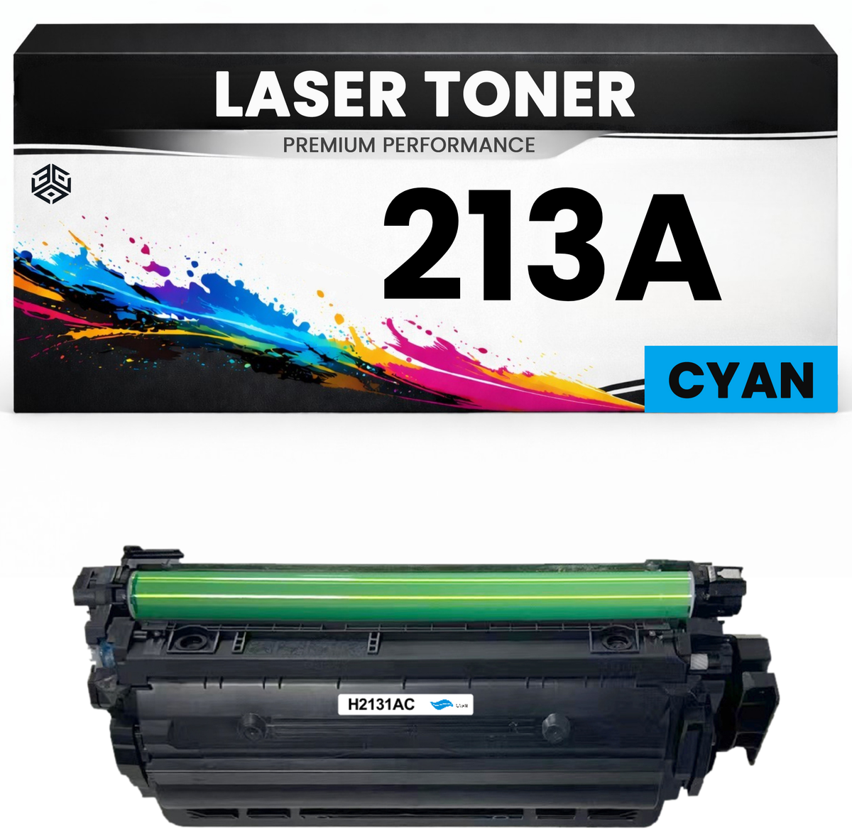 XL Toner kompatibel für HP W2131A(213A) LaserJet Enterprise 5700dn/6700dn/6701dn Color LaserJet Enterprise MFP 5800f/5800dn/6800dn Color LaserJet Enterprise Flow MFP 5800zf/6800zf/6800zfsw/6800zfw in