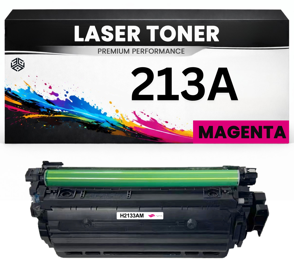 XL Toner kompatibel für HP W2133A(213A) LaserJet Enterprise 5700dn/6700dn/6701dn Color LaserJet Enterprise MFP 5800f/5800dn/6800dn Color LaserJet Enterprise Flow MFP 5800zf/6800zf/6800zfsw/6800zfw in