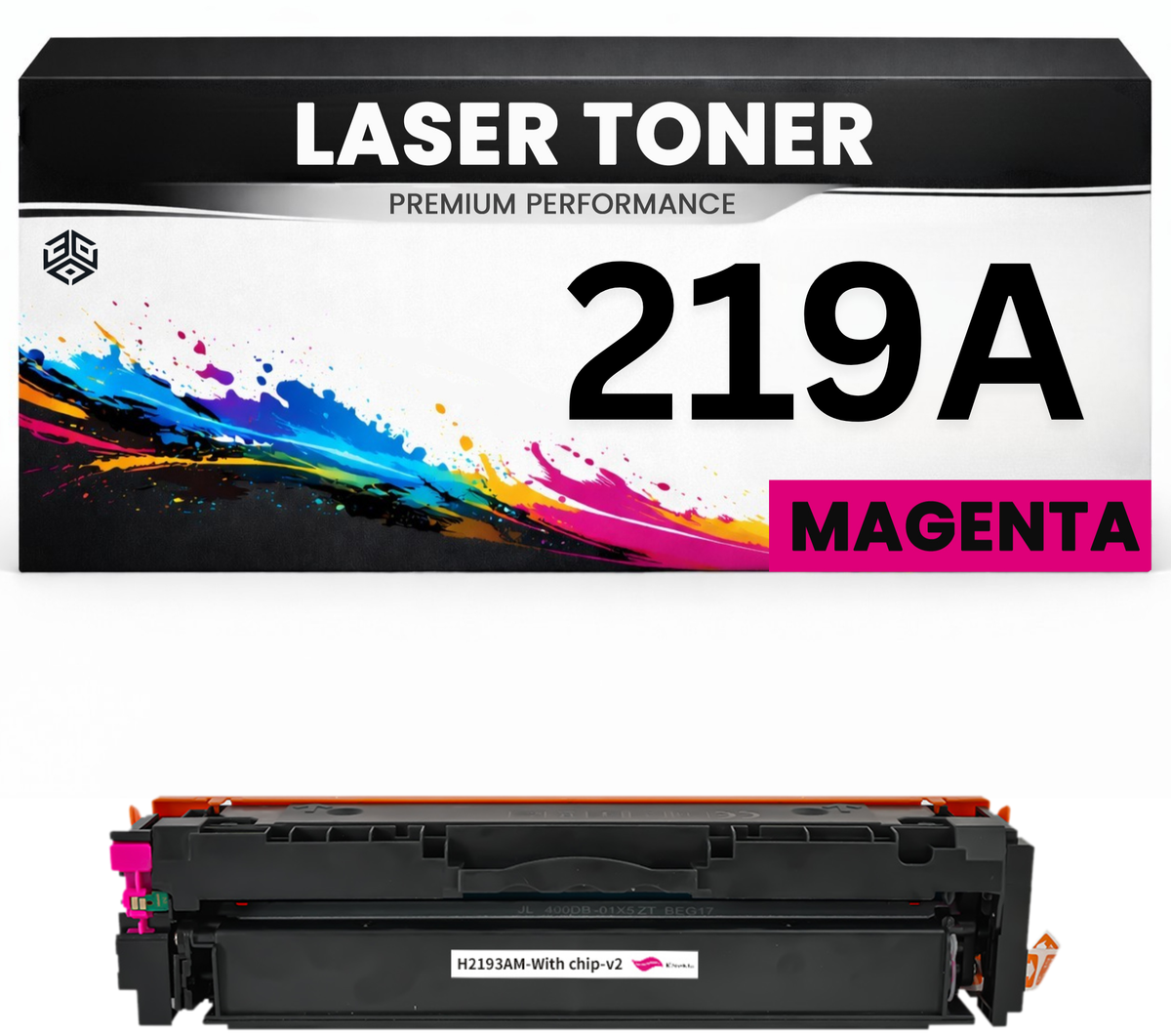 Toner 219A Magenta für HP kompatibel W2193A Premium Alternative Günstig Color LaserJet Pro 3202dn 3202dw MFP 3302fdn 3302fdng 3302fdw 3302fdwg 3302sdw