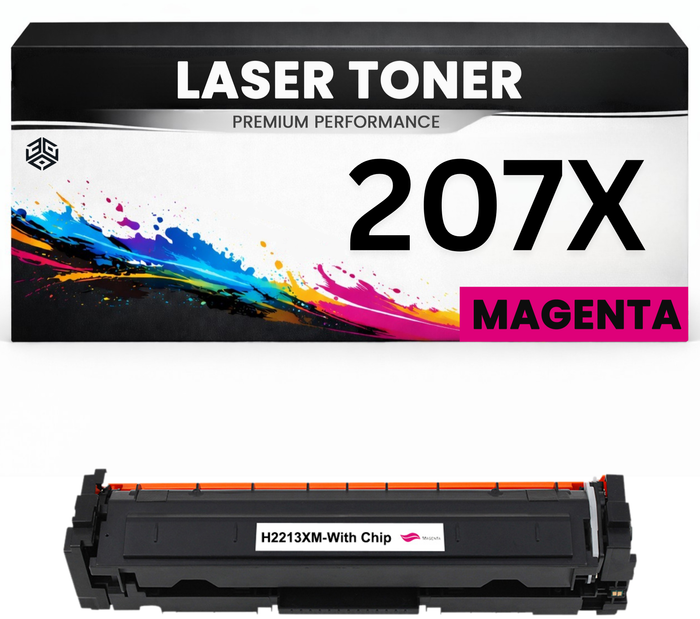Toner kompatibel für HP W2213X(207X) Color LaserJet Pro M255dw/M282/283fdw in Magenta