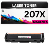 XXL Toner 207X Magenta für HP kompatibel  W2213X Premium Alternative Günstig für HP Color LaserJet Pro M255dw, M282, 283fdw