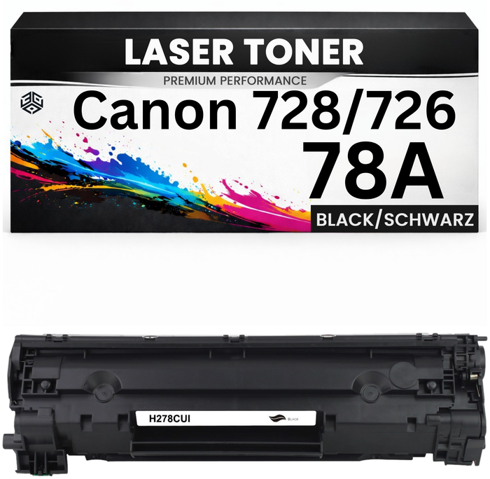 Toner kompatibel für HP CE278A / Canon 728 / Canon 726(78A) LaserJet M1536 MFP/M1536DNF/P1560/P1566/P1606/P1606DN Canon LBP6200D/LBP6200dw/LBP6230d/LBP6230dw FAXPHOHE L100/L190 i-SENSYS