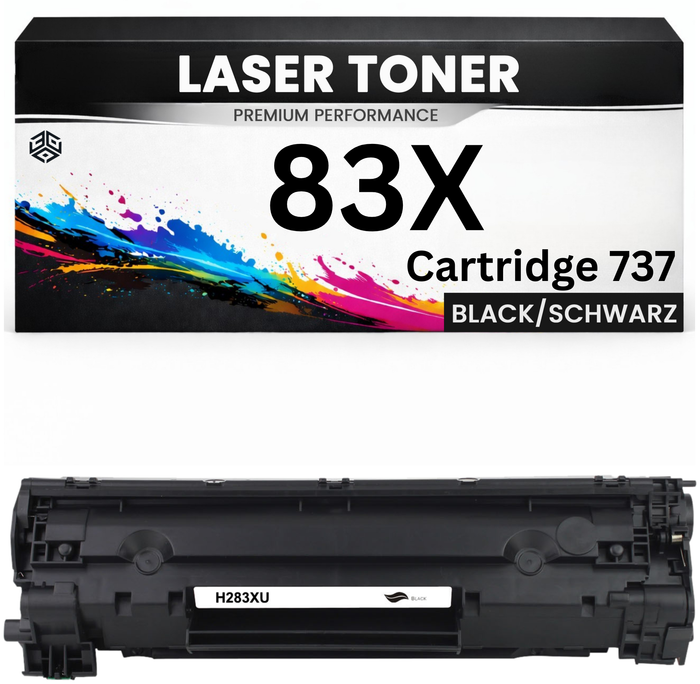 Toner kompatibel für HP CF283X / Cartridge 737(83X) LaserJet Pro MFP M225dn/M225dw/M225rdn LaserJetProM201n/M201dw/M202n/M202dwCanon i-SENSYS