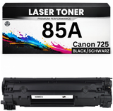 Toner 85A für HP kompatibel Schwarz CE285A / Canon 725 Premium Tonerkartusche LBP6000 MF3010 LaserJet Pro M1130/1210/1212nf/1132/1217nfw M1210