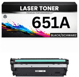 XXL Toner 651A für HP kompatibel Schwarz CE340A wie Original Tonerkartusche Color LaserJet Enterprise 700 MFP M775dn/775/775zs M775zs