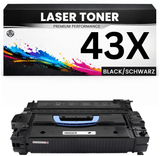 XXL Toner 43X für HP kompatibel Schwarz C8543X wie Original Tonerkartusche für HP LaserJet 9000 series, 9040 series, 9050MFP series